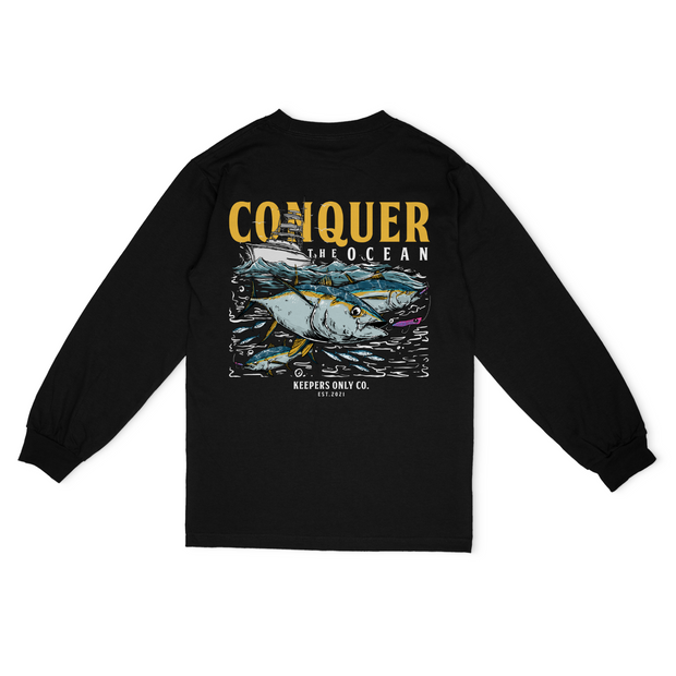 Conquer The Ocean Long Sleeve T-Shirt