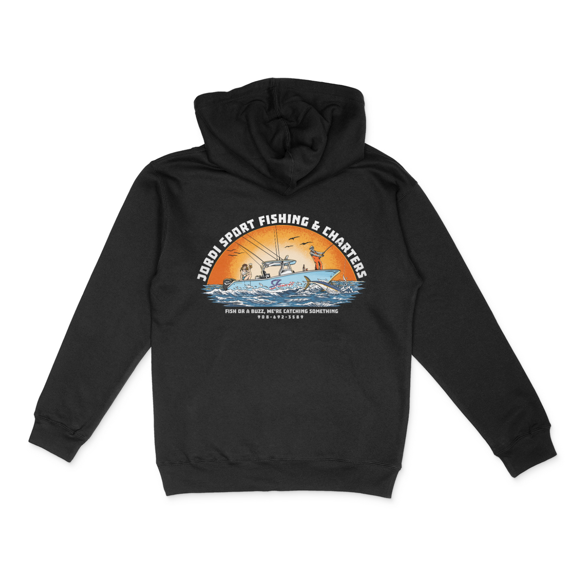 Jordi Sport Fishing X Keepers Only Heavyweight hoodie – Keepers Only Co.