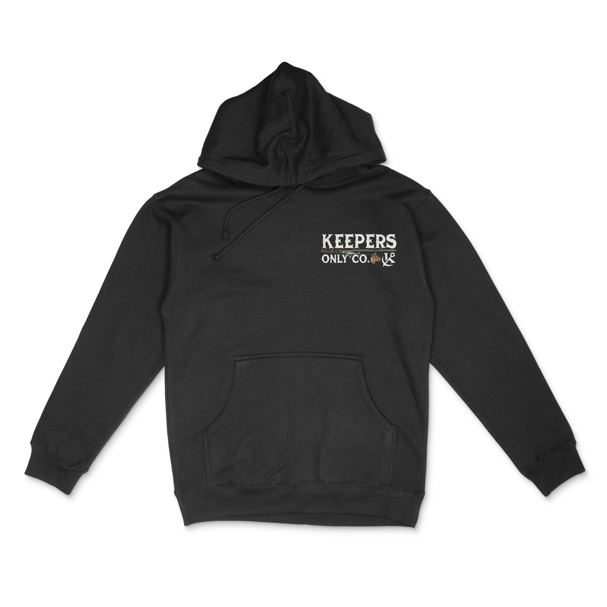 The Deep Black Hoodie – Keepers Only Co.