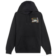 Gator Blues Heavyweight Black Hoodie