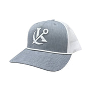 Anchored Trucker Snapback - Grey/White