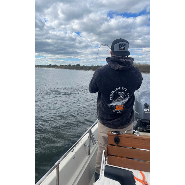 Bass Slayer Washed Hoodie