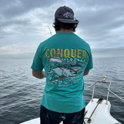 Conquer The Ocean Seafoam T-Shirt