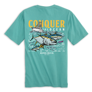 Conquer The Ocean Seafoam T-Shirt