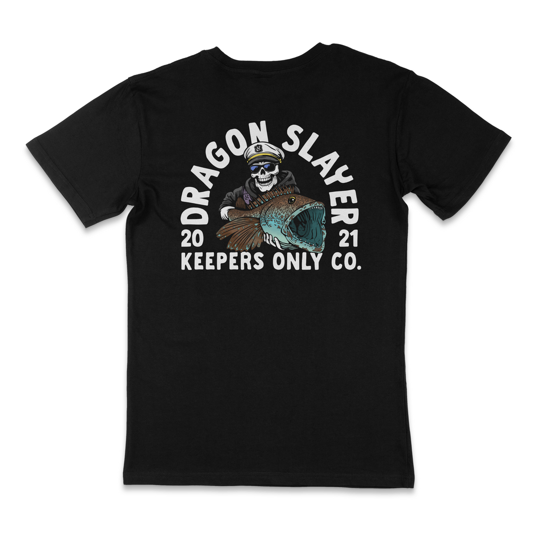 Dragon Slayer Black T-Shirt – Keepers Only Co.
