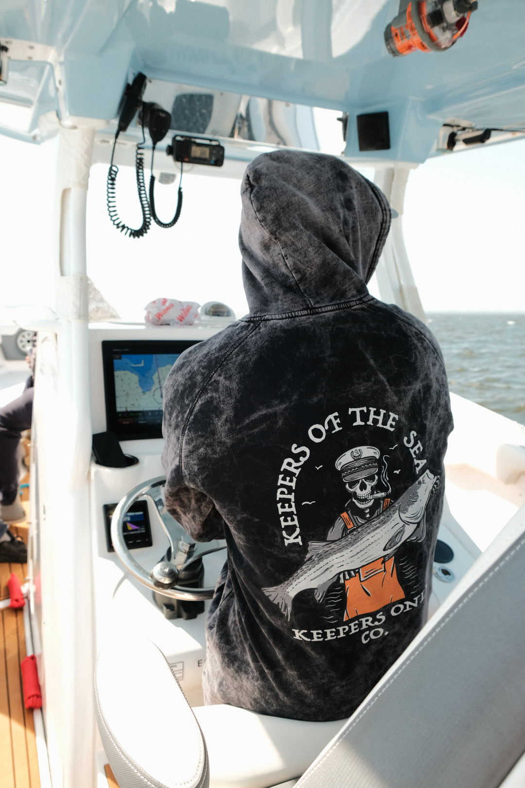 Bass Slayer Washed Hoodie – Keepers Only Co.