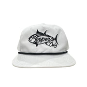 Stealth Rope Snapback - White/Black