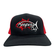 Stealth Trucker Snapback - Black/Red