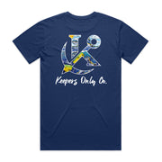 Anchored Deep Blue T-Shirt