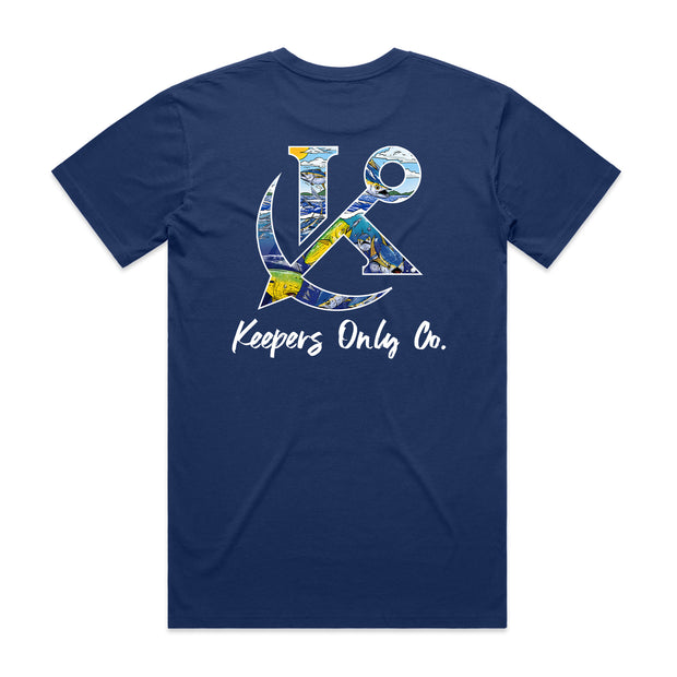Anchored Deep Blue T-Shirt