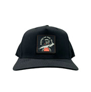 Bass Slayer Black Snapback Hat