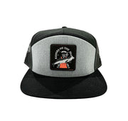 Bass Slayer 7-Panel Black / Grey Snapback