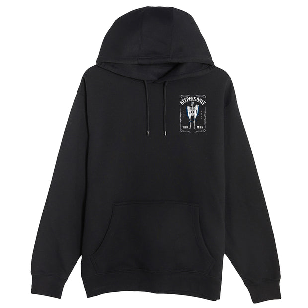 Bottoms Up Black Heavyweight Hoodie