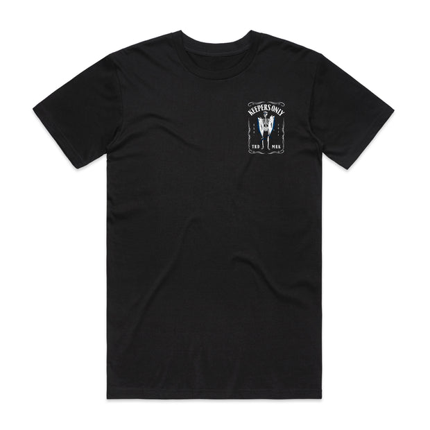 Bottoms Up Black T-Shirt