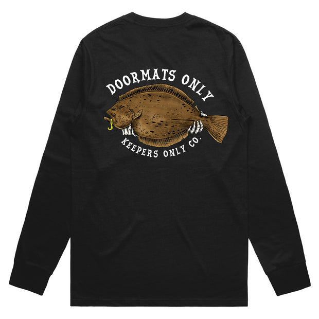 Doormats Only Black Long Sleeve