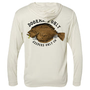 Doormats Only Hooded Performance Sand Long Sleeve