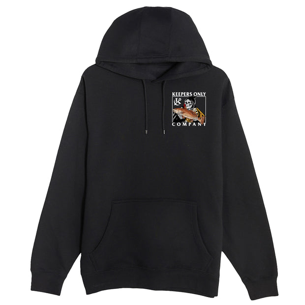 Drum King Black Heavyweight Hoodie