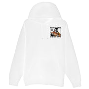 Drum King White Heavyweight Hoodie