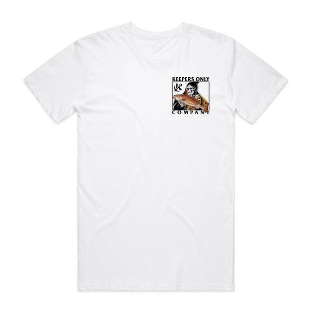 Drum King White T-Shirt