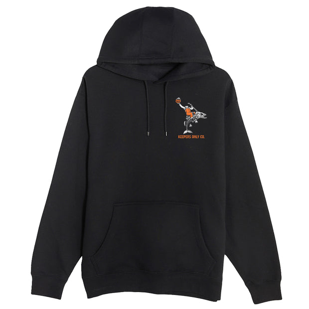 Headless Fisherman Black Heavyweight Hoodie