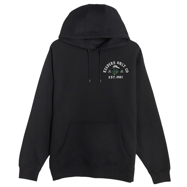 Jeepers Keepers Black Heavyweight Hoodie