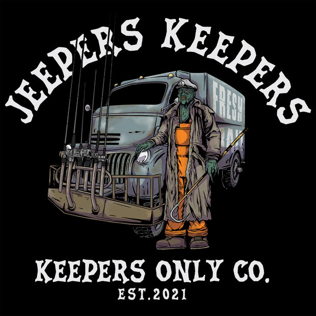 Jeepers Keepers Black Heavyweight Hoodie