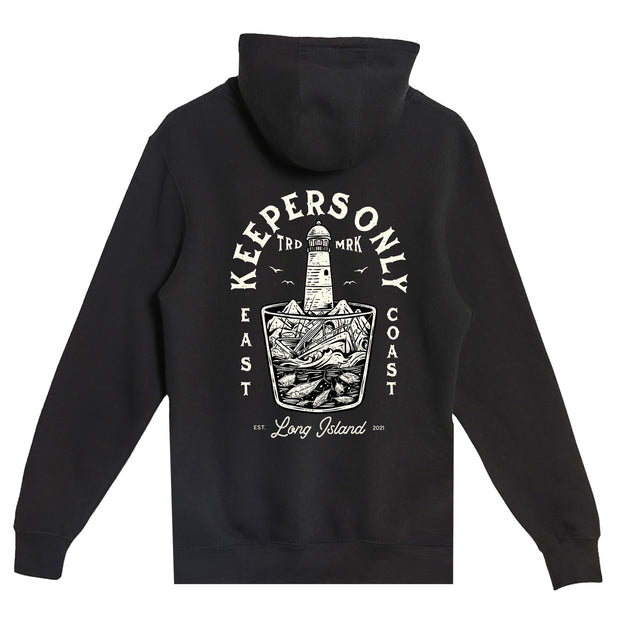 Leading Light Black Heavyweight Hoodie