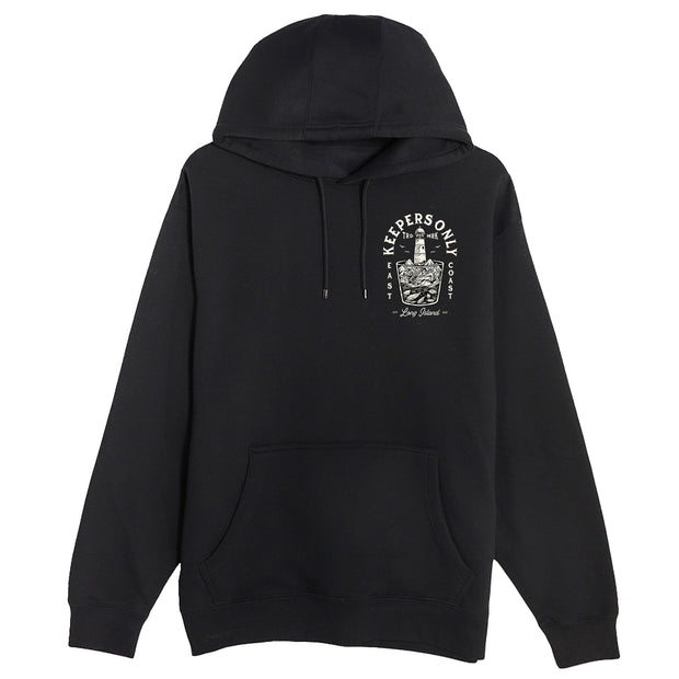 Leading Light Black Heavyweight Hoodie