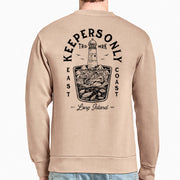 Leading Light Mushroom Heavyweight Washed Crewneck