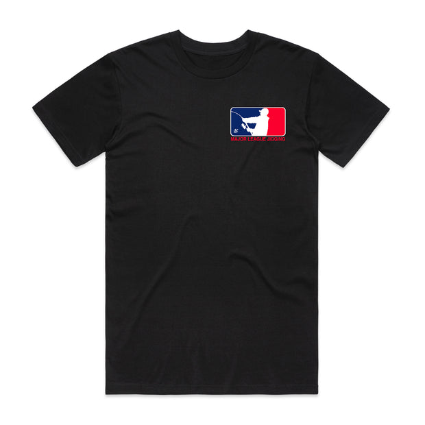 Major League Jigging Black T-Shirt