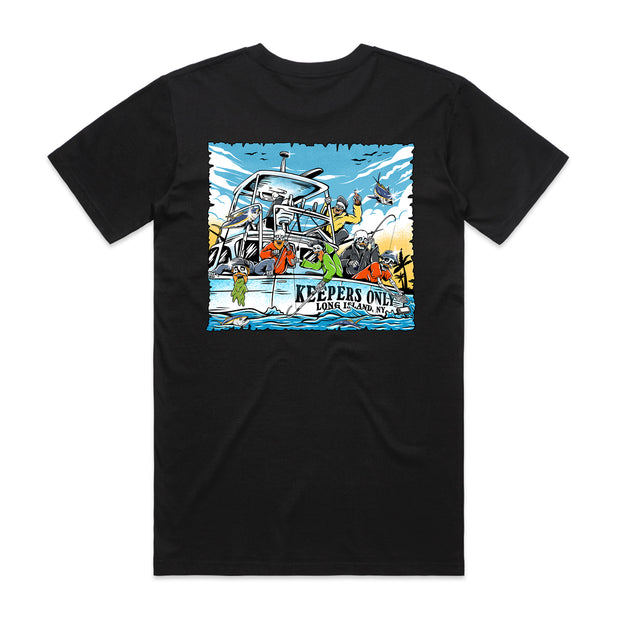 Offshore Mayhem Black T-Shirt