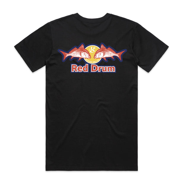 Red Drum Black T-Shirt