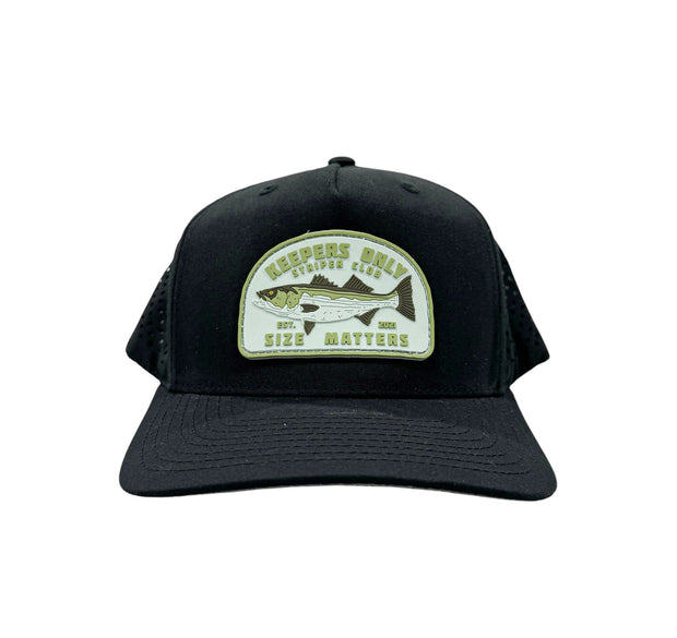 Size Matters Black Snapback Hat