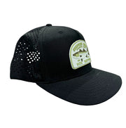 Size Matters Black Snapback Hat