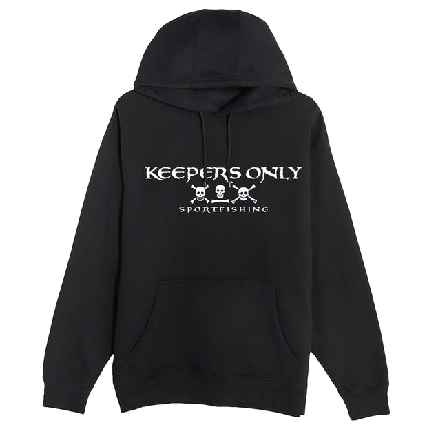 KO Sportfishing Black Heavyweight Hoodie