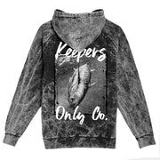 The Deep Washed Black Hoodie