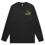 Trick Or Trout Black Long Sleeve