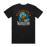 Trick Or Trout Black T-Shirt