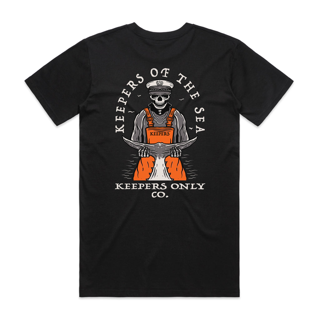 Tuna Slayer Black T-Shirt – Keepers Only Co.