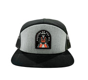 Tuna Slayer 7-Panel Black / Grey Snapback