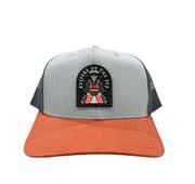 Tuna Slayer Grey & Orange Snapback Hat