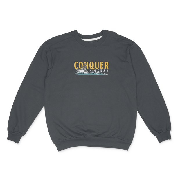 Conquer The Ocean Crewneck Sweater