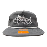 Stealth Rope Snapback - Charcoal/White