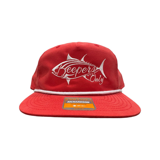 Stealth Rope Snapback - Red/White
