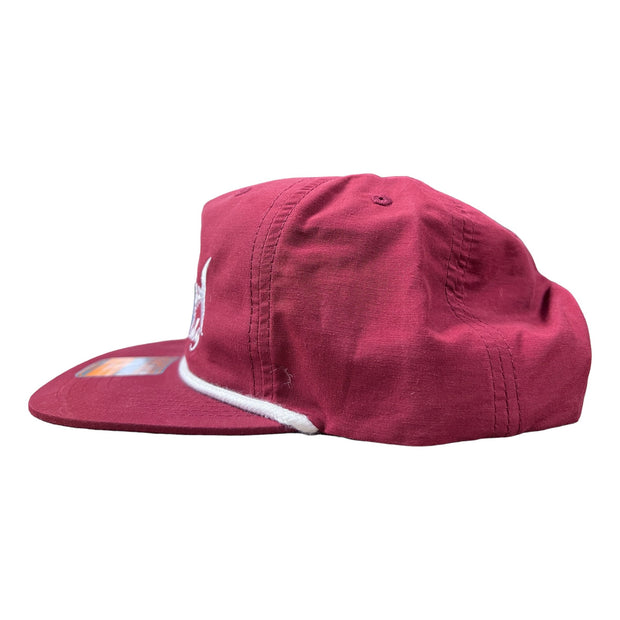 Stealth Rope Snapback - Cardinal/White