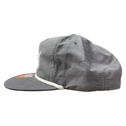 Stealth Rope Snapback - Charcoal/White