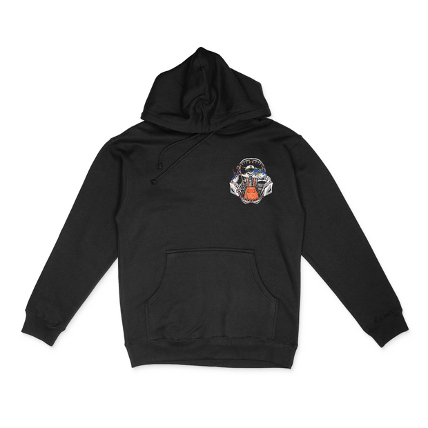 Reel Taxation Black Heavyweight Hoodie