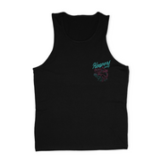 Retro Jumper Black Tank-Top