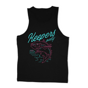 Retro Jumper Black Tank-Top