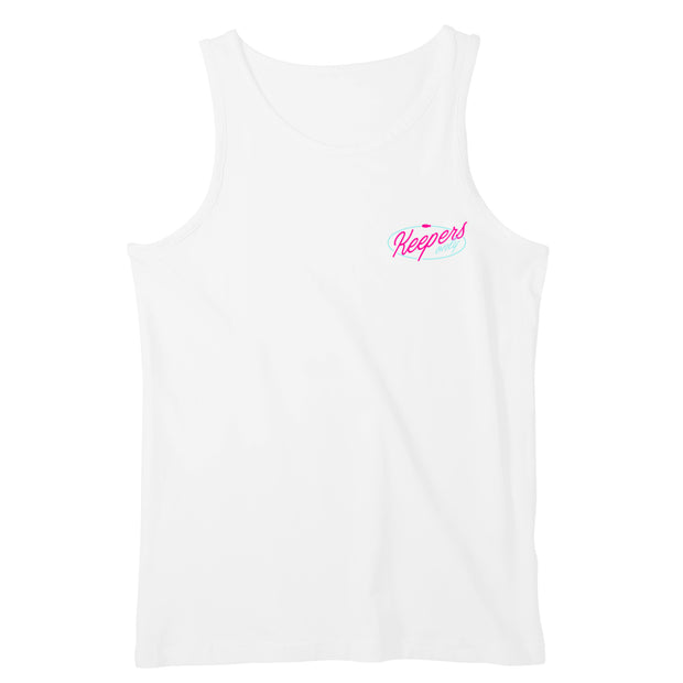 Retro Vice White Tank-Top